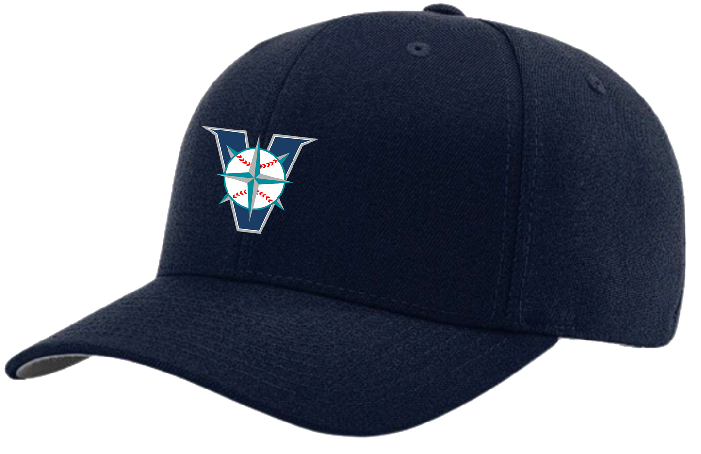 Custom Victoria Mariners Baseball Club Stretch Fit Hats