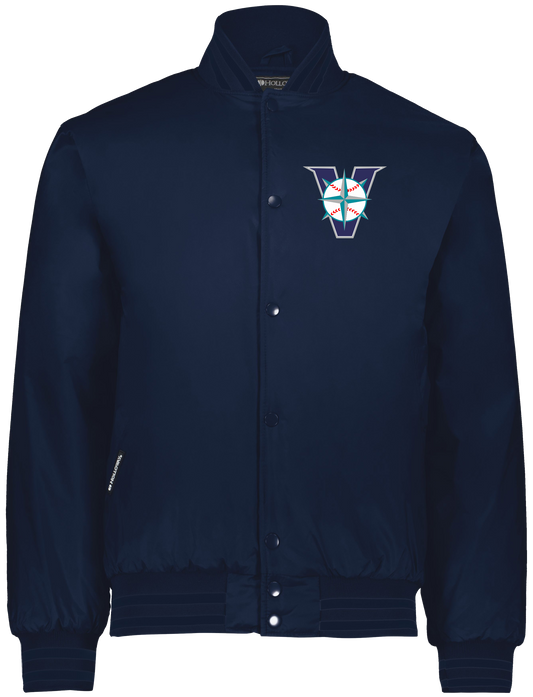 Victoria Mariners Baseball Club Unisex Holloway Heritage Full Snap Jacket