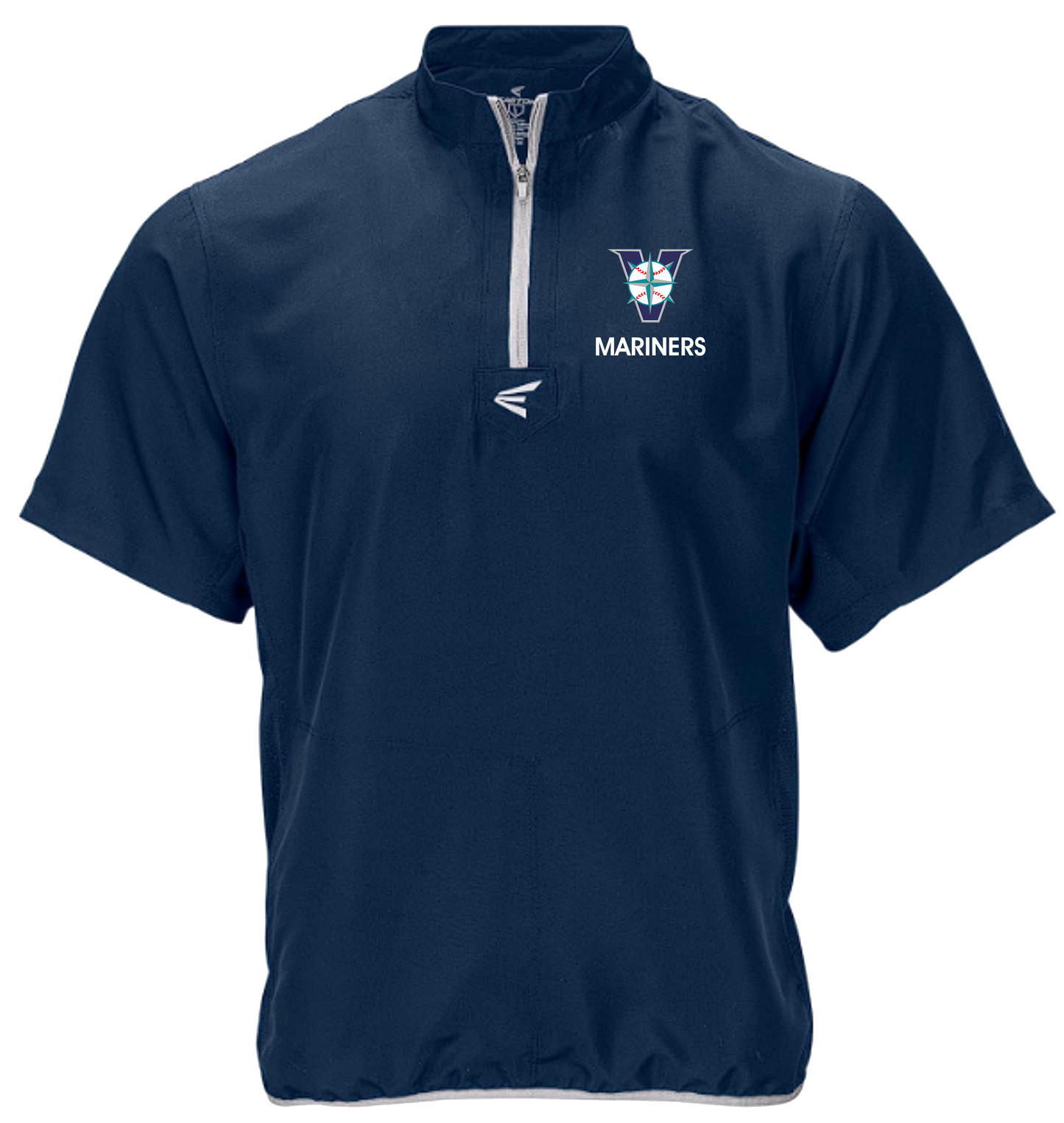 Victoria Mariners Baseball Club Unisex and Youth 1/4 Zip Easton Alpha Cage Jacket
