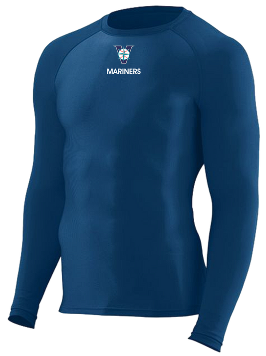 Victoria Mariners Baseball Club Unisex Long Sleeve COMPRESSION Tshirt
