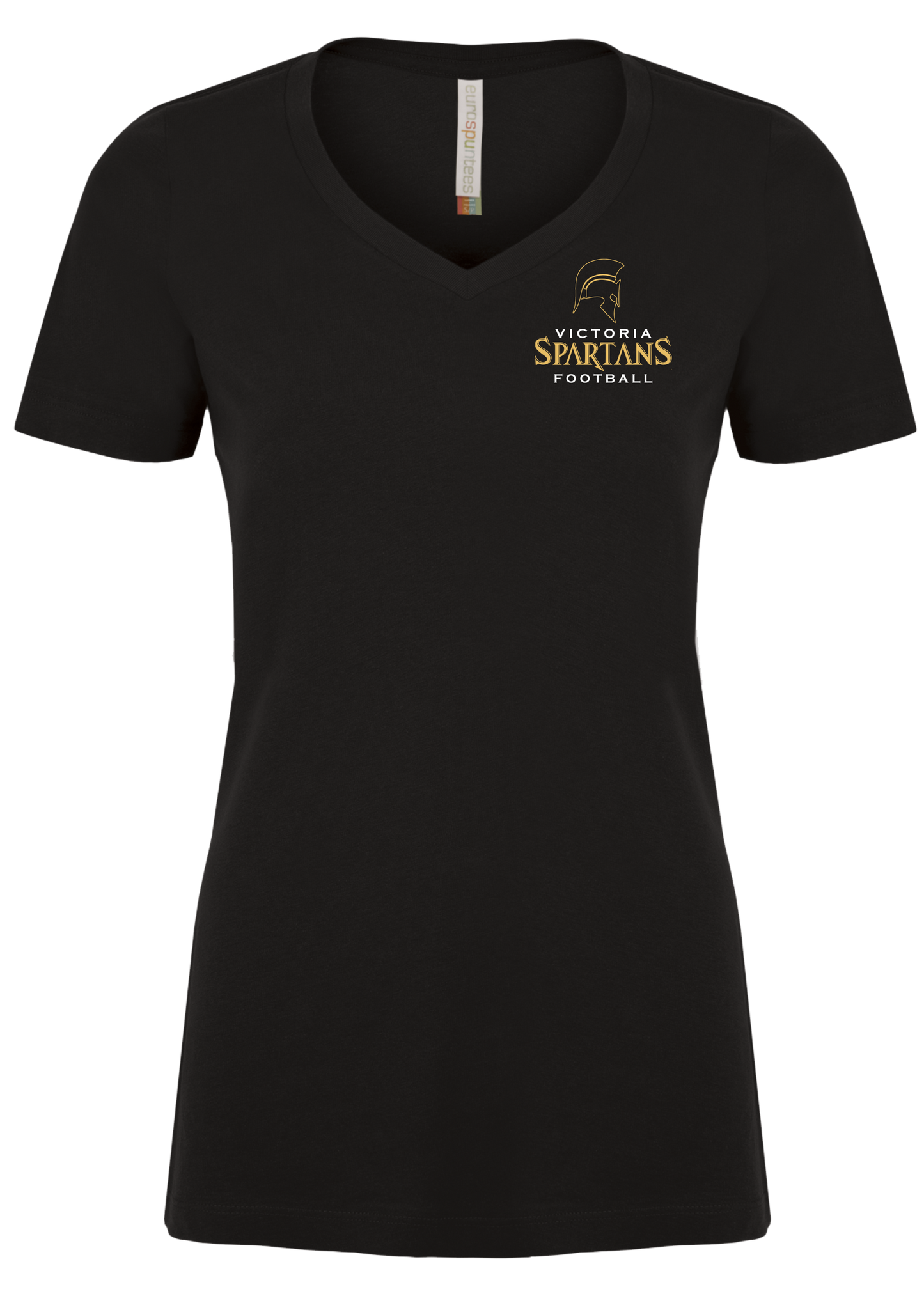 Victoria Spartans Football Ladies VNeck Tshirt