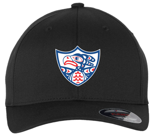 Sooke District Minor Hockey Association Royal Blue Flex Fit Hats