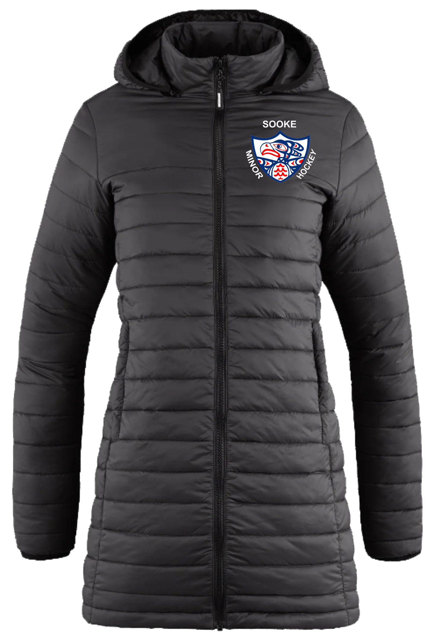 Sooke District Minor Hockey Association Women's Long Puffy Jacket