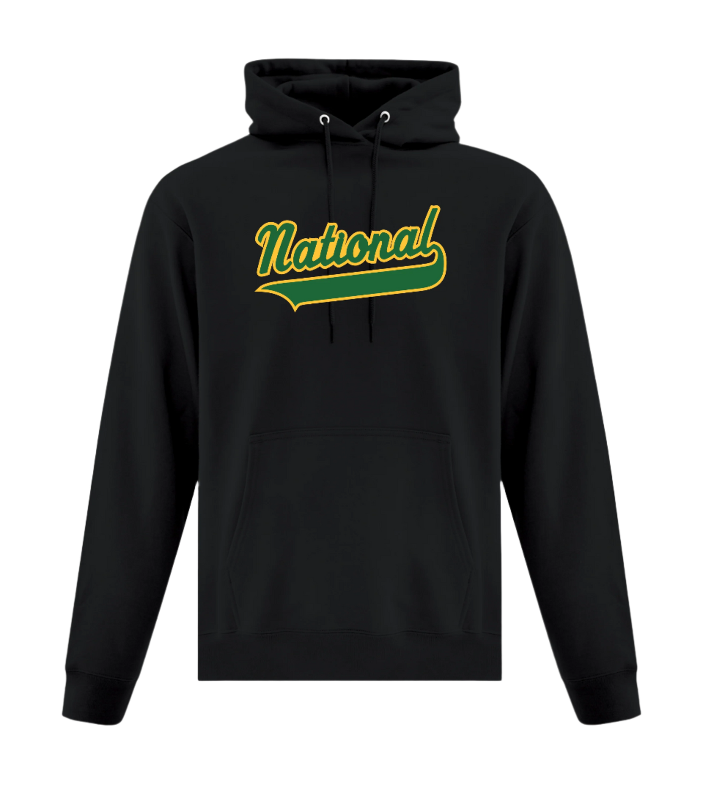 National Little League Unisex and Youth Pullover Cotton/Polyester Black Hoodie