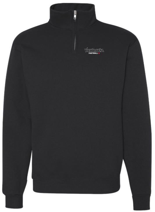 View Royal Fastball Unisex 1/4 Zip Sweatshirt
