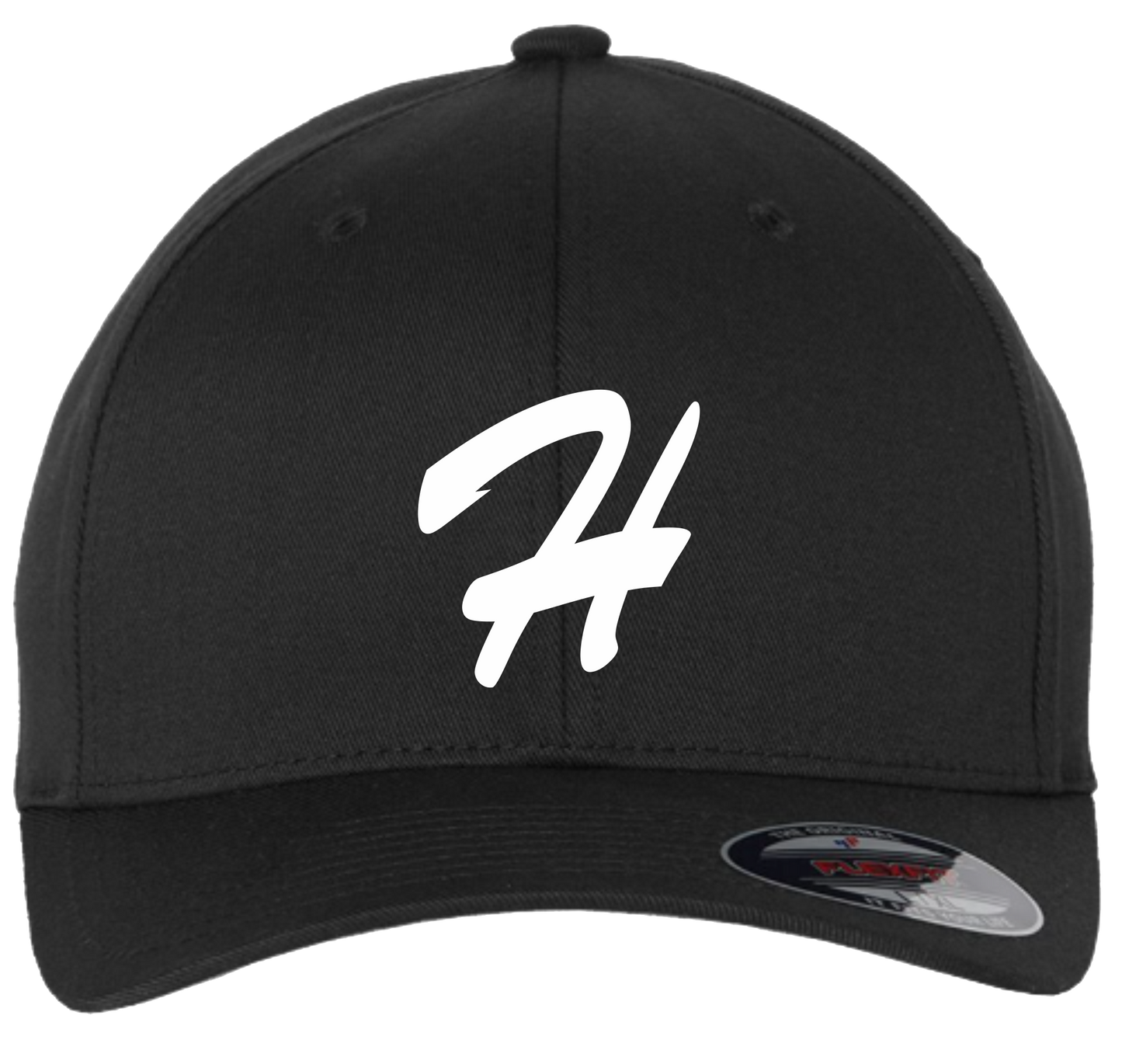 Hampton Little League Black Flex Fit Hats