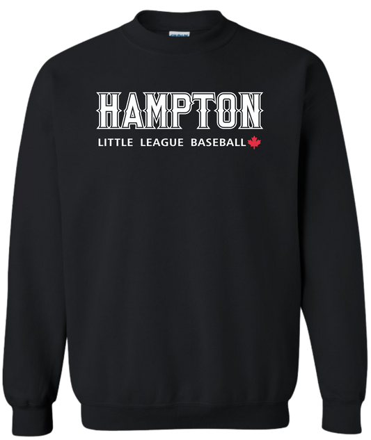 Hampton Little League Baseball Unisex and Youth Crewneck Sweatshirt
