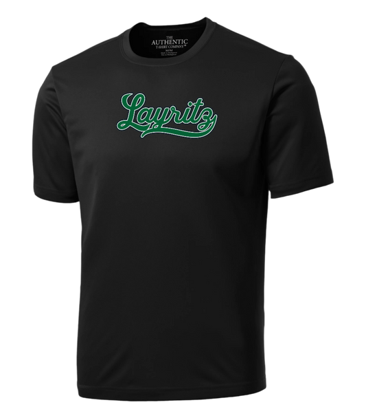 Layritz Little League Unisex and Youth Short Sleeve DriFit BLACK Tshirt