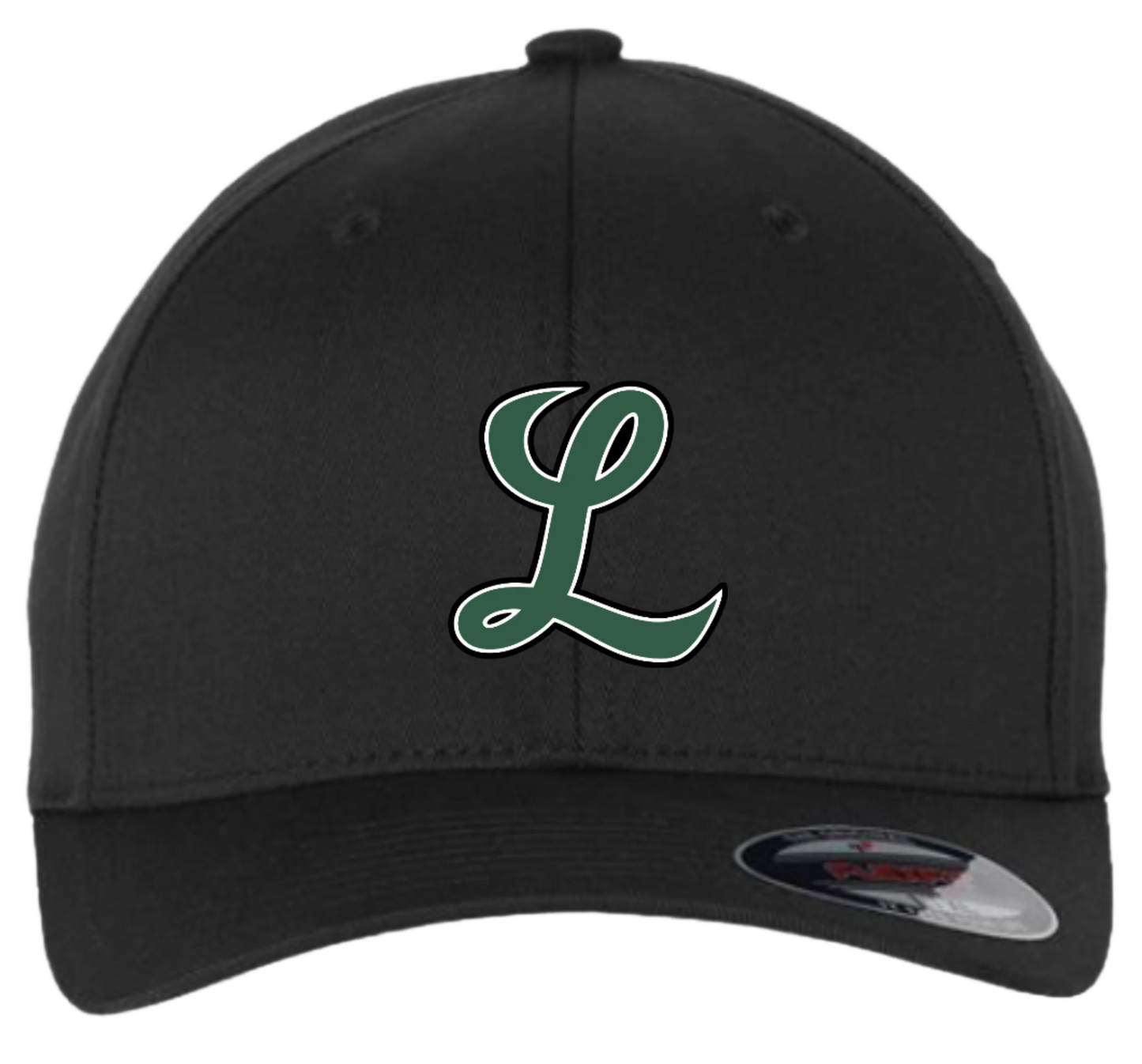 Layritz Little League Black Flex Fit Hats