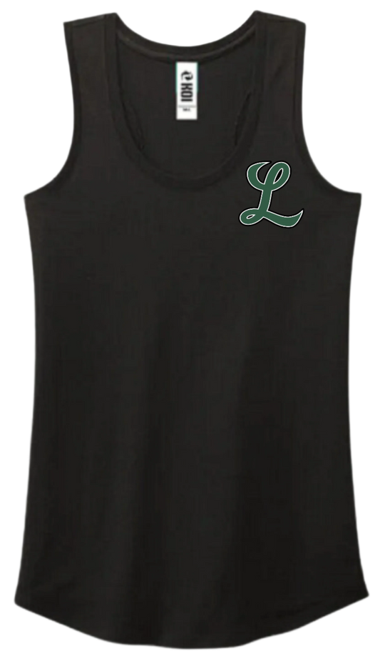 Layritz Little League Ladies Black Tank Top