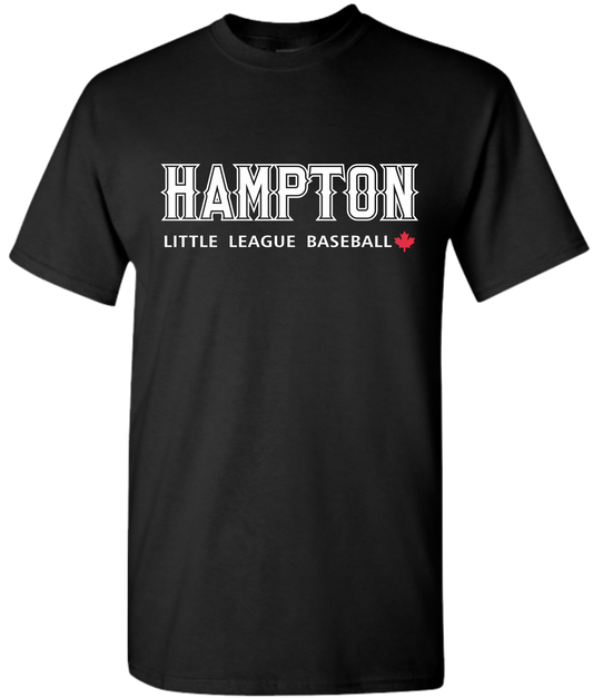Hampton Little League Baseball Unisex and Youth Cotton Tshirts