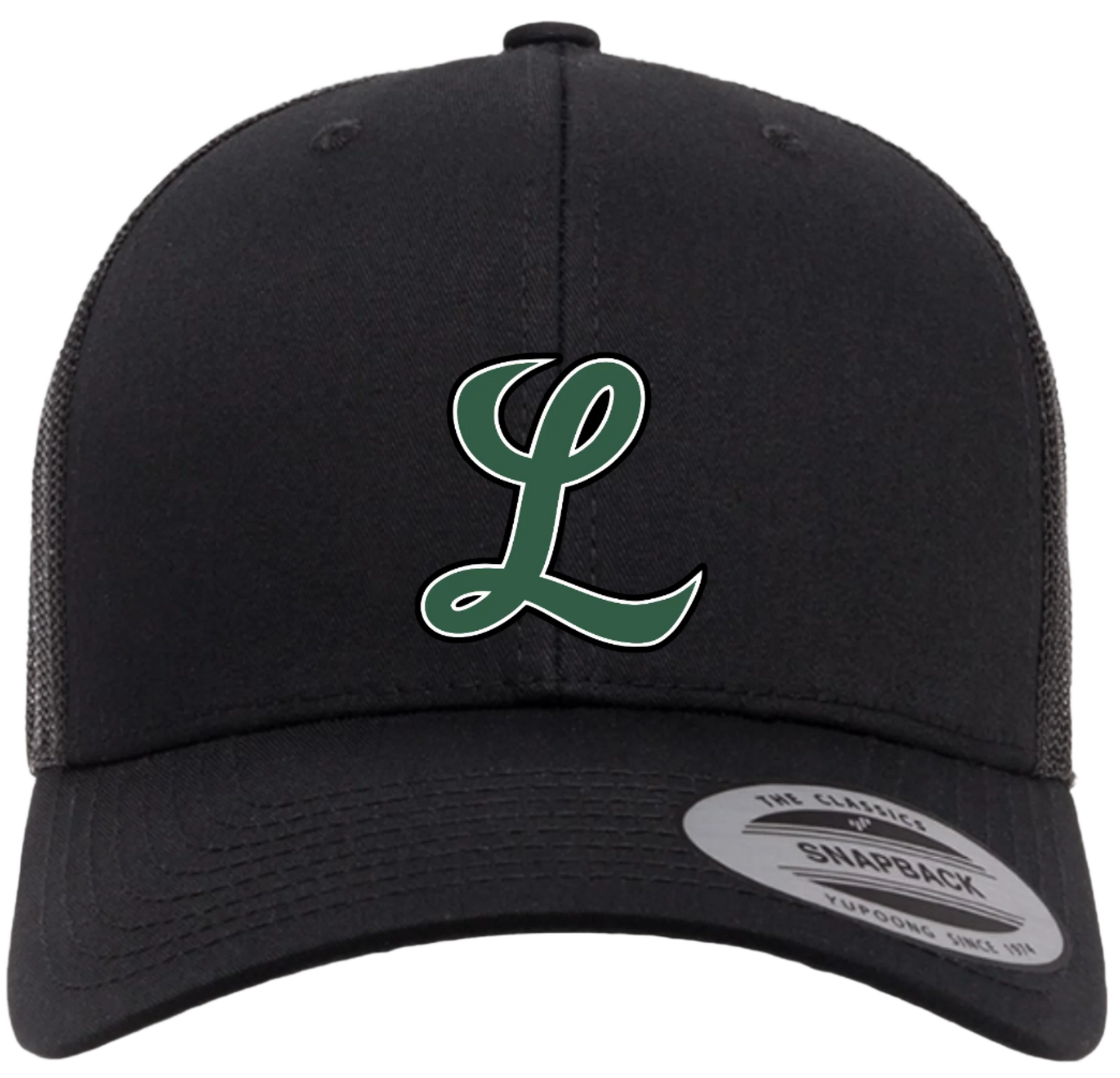 Layritz Little League Black Trucker Hats
