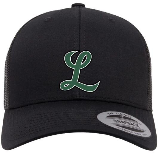 Layritz Little League Black Trucker Hats