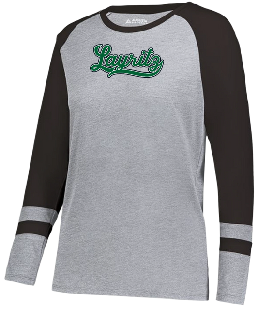 Layritz Little League Ladies Long Sleeve Baseball Tshirt