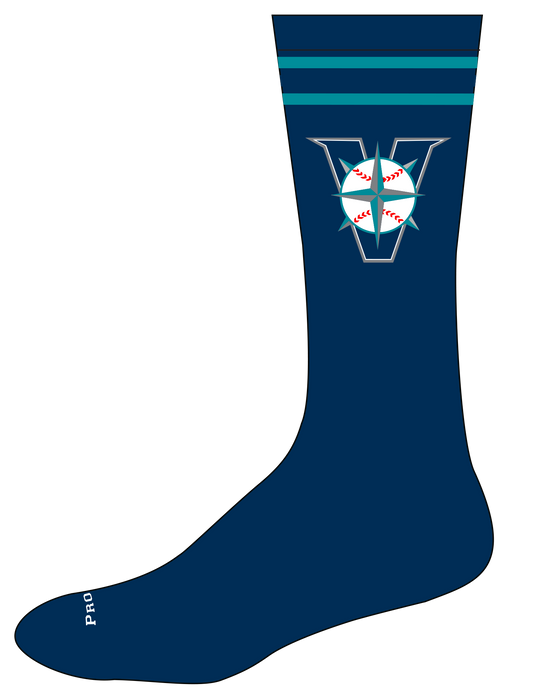 Custom Victoria Mariners Baseball Club Socks