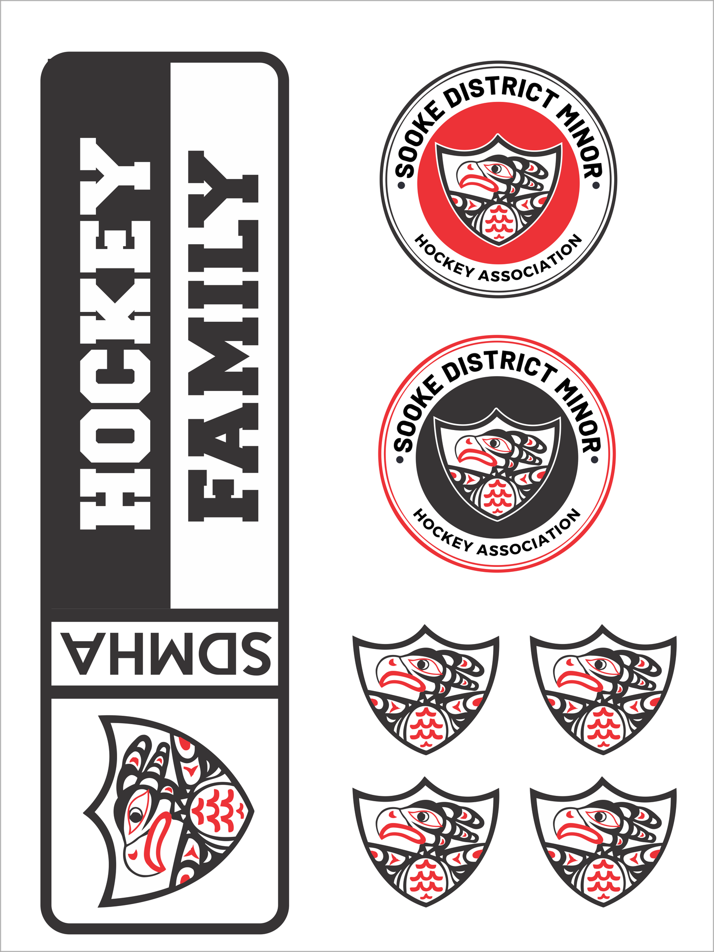 SDMHA Stickers/Decals
