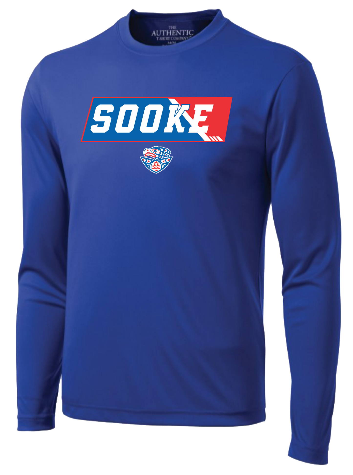 Sooke District Minor Hockey Association Unisex and Youth Long Sleeve DriFit Tshirt