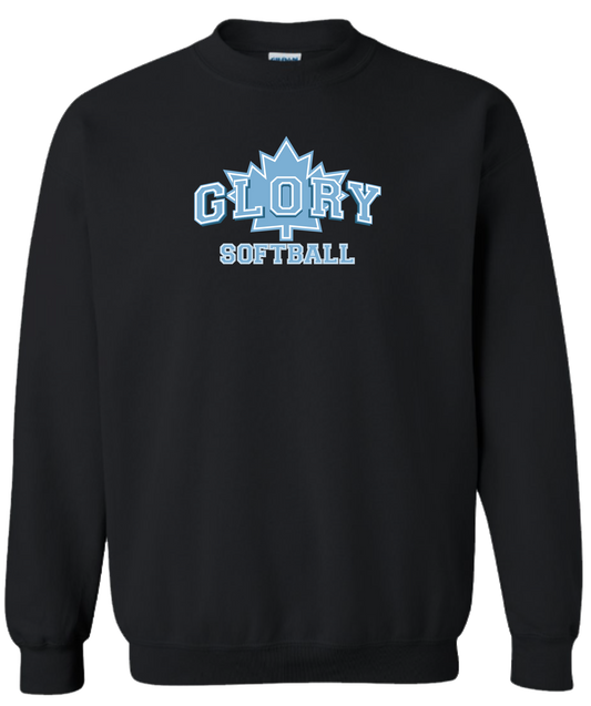 Glory Softball Unisex and Youth Crewneck Sweatshirt