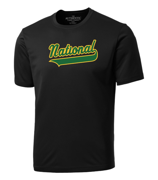 National Little League Unisex and Youth Short Sleeve Polyester/Drifit Tshirt