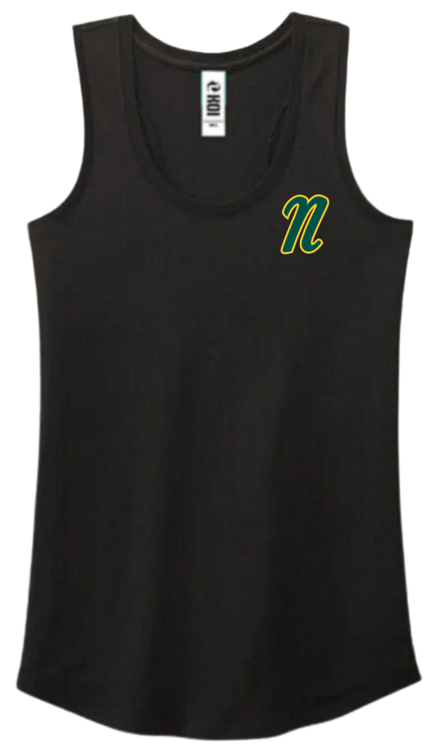 National Little League Ladies Black Tank Top
