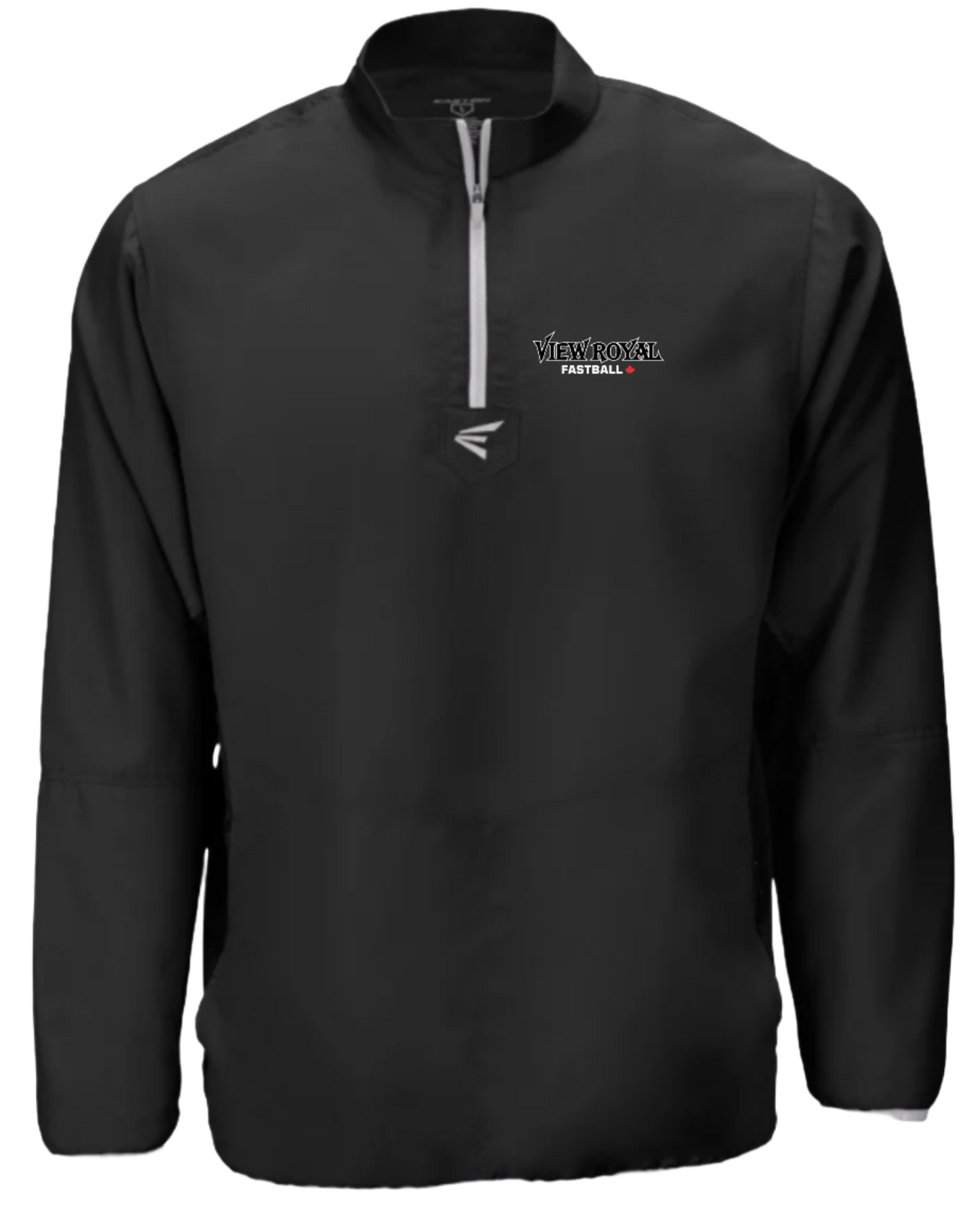 View Royal Fastball Unisex and Youth 1/4 Zip Easton Alpha Cage LONG SLEEVE Jacket