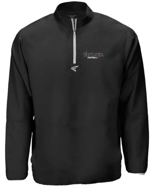View Royal Fastball Unisex and Youth 1/4 Zip Easton Alpha Cage LONG SLEEVE Jacket