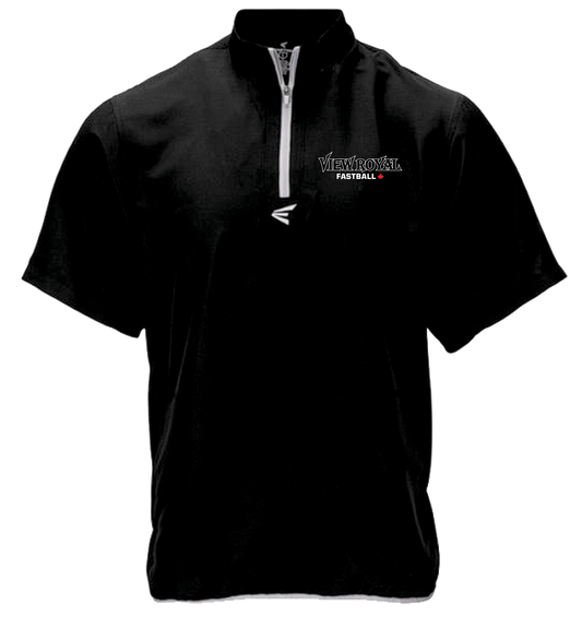 View Royal Fastball Unisex and Youth 1/4 Zip Easton Alpha Cage SHORT SLEEEVE Jacket