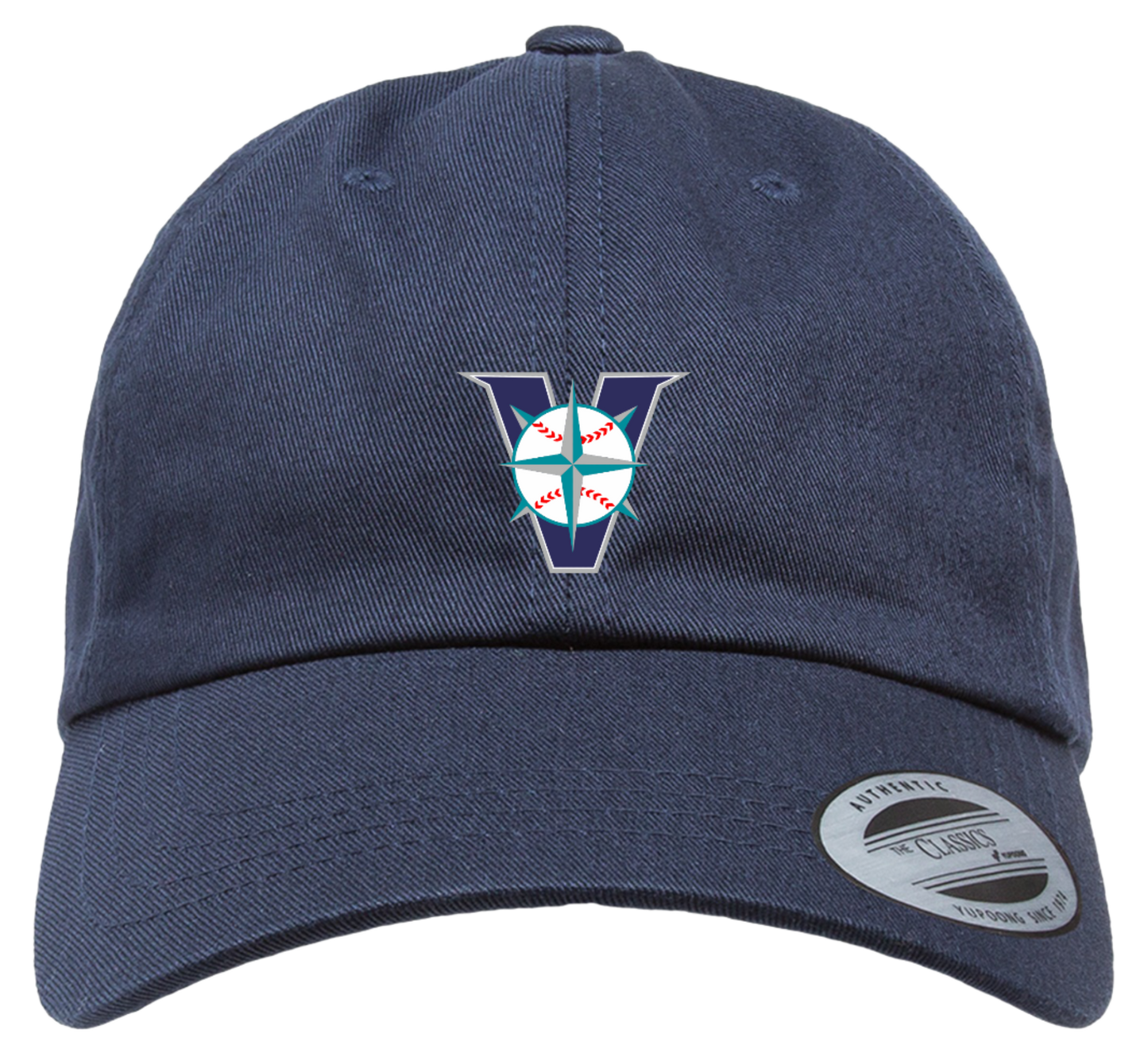 Victoria Mariners Baseball Club Navy Yupoong Classic Dad Hat