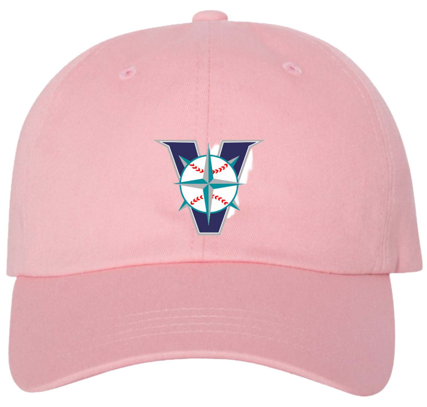 Victoria Mariners Baseball Club Pink Yupoong Classic Dad Hat