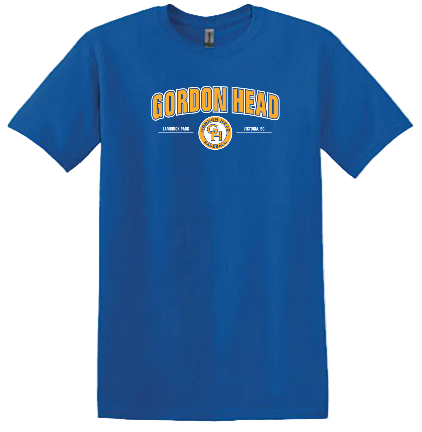 Gordon Head Baseball Ladies Royal Blue Tshirt
