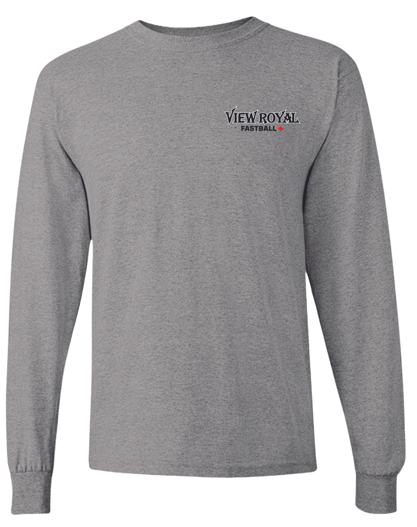 View Royal Fastball Unisex and Youth Cotton Long Sleeve Tshirts