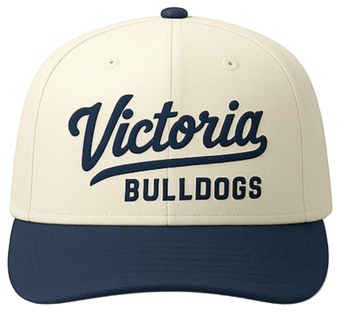 Victoria Bulldogs Baseball Custom Pukka Stretch Fit Hat
