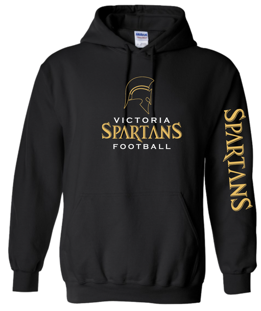 Victoria Spartans Football Unisex and Youth Pullover Cotton Hoodie