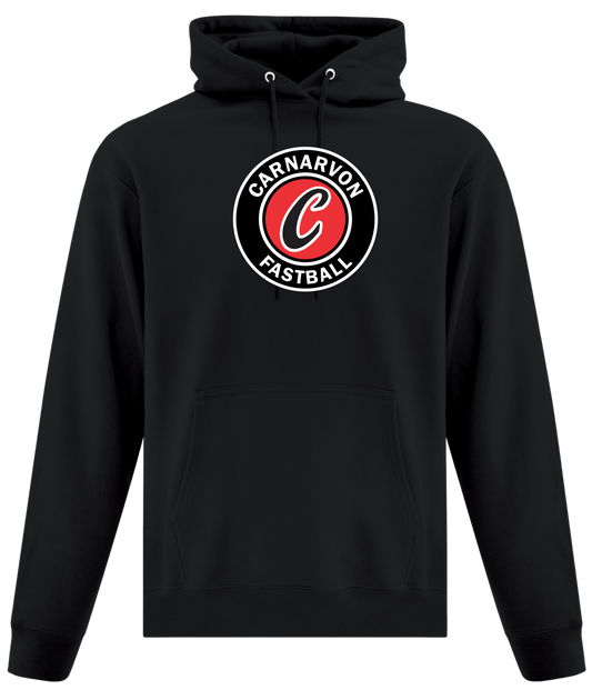 Carnarvon Fastball Unisex and Youth Pullover Cotton Hoodie