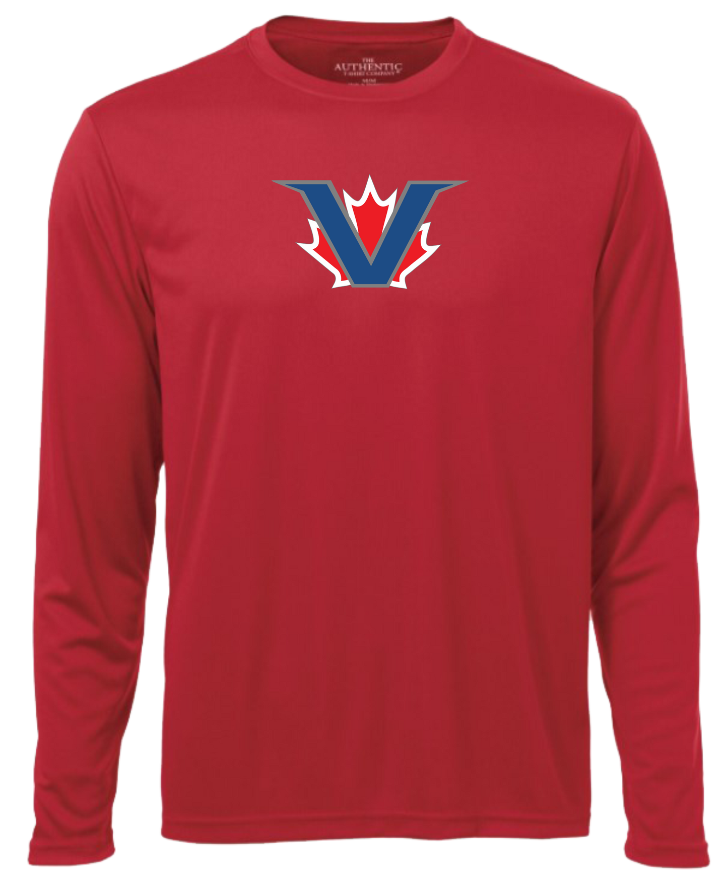 Victoria Capitals North Baseball Unisex and Youth Long Sleeve DriFit Tshirt