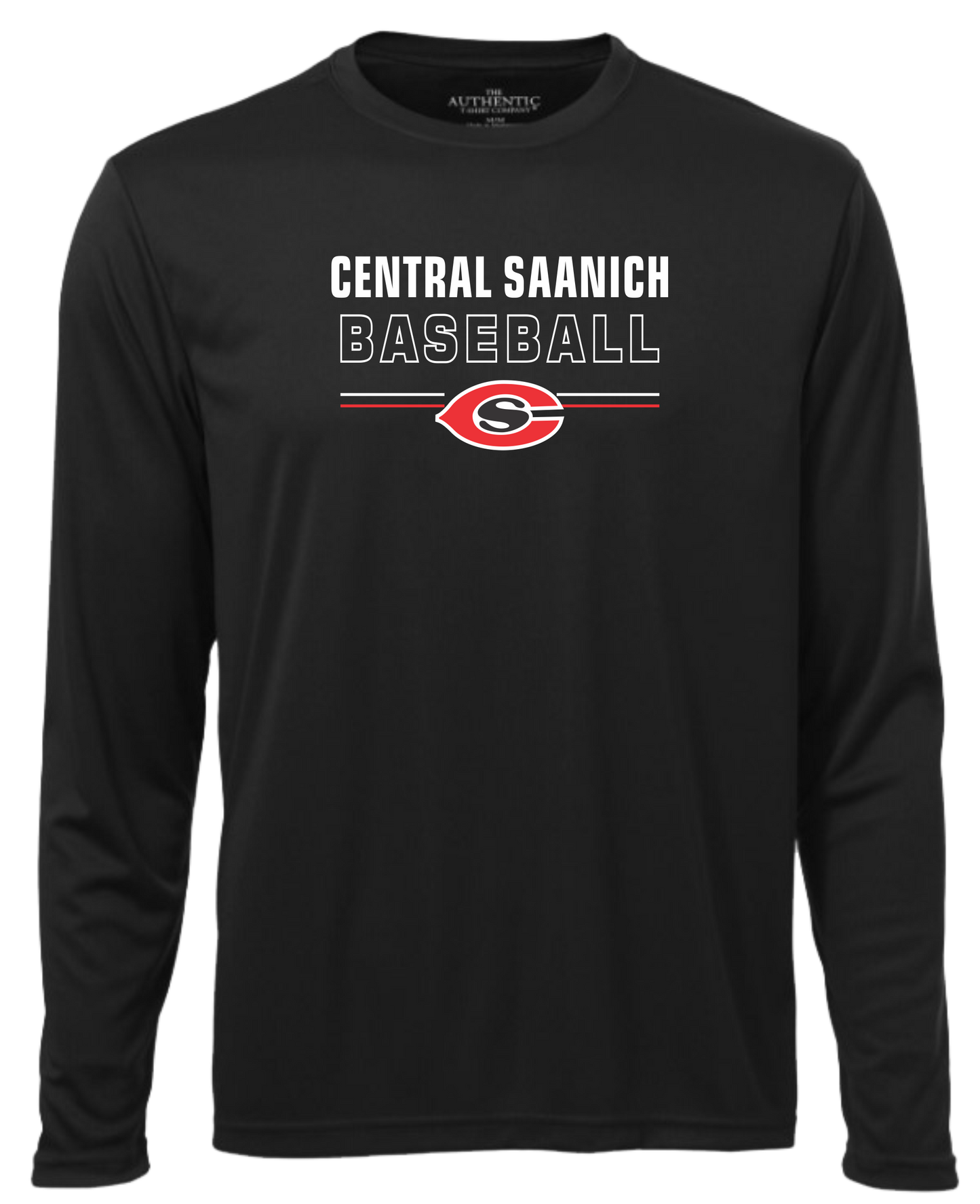 Central Saanich Little Leage Unisex and Youth Long Sleeve DriFit Tshirt