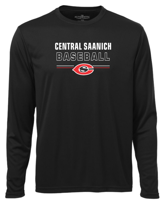 Central Saanich Little Leage Unisex and Youth Long Sleeve DriFit Tshirt