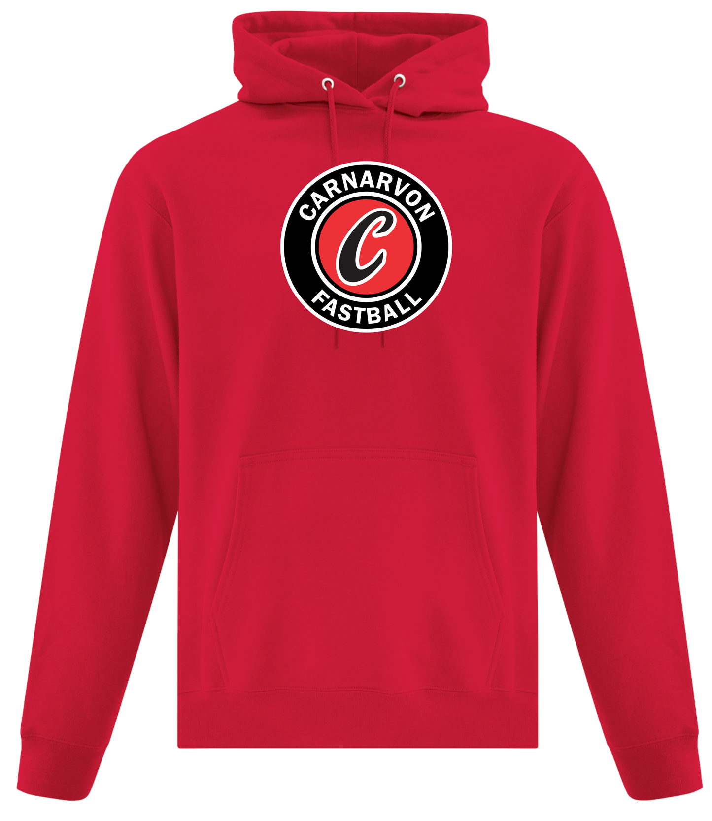 Carnarvon Fastball Unisex and Youth Pullover Cotton Hoodie