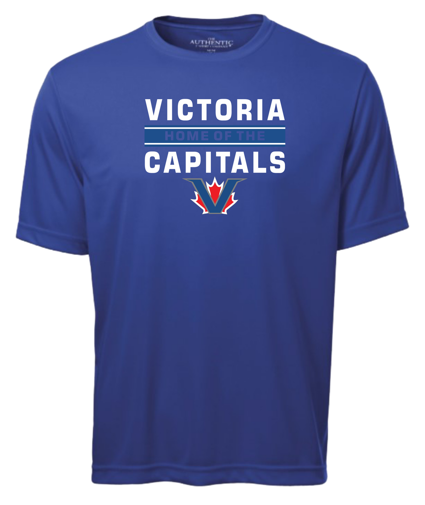Victoria Capitals North Baseball Unisex and Youth Short Sleeve DriFit Tshirt
