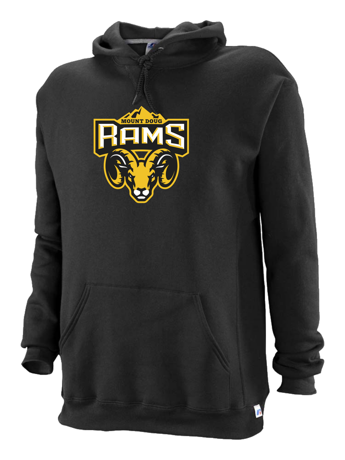 Mount Doug Rams Football Pullover Russell Hoodie