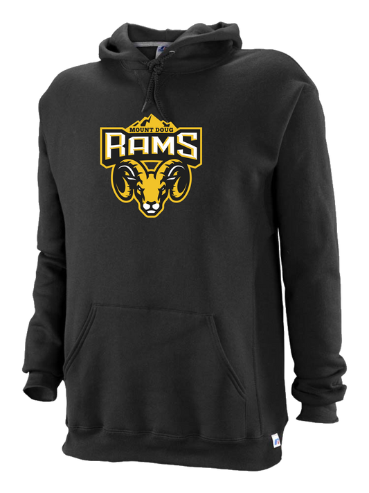 Mount Doug Rams Football Pullover Russell Hoodie