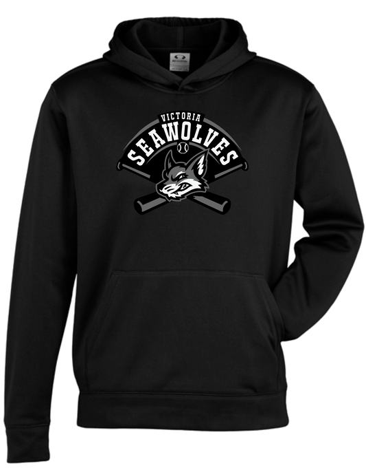 Victoria Seawolves Baseball Unisex and Youth Solid Colour Pullover DriFit Hoodie