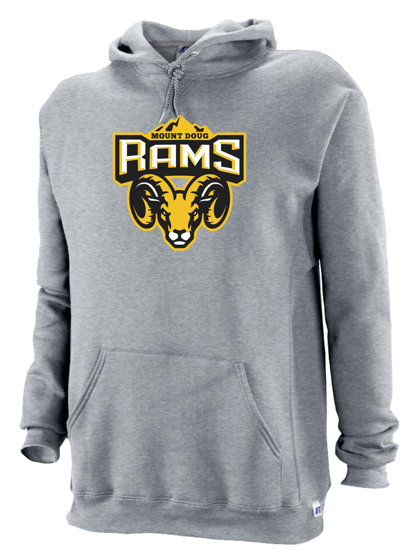 Mount Doug Rams Football Pullover Russell Hoodie