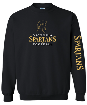 Victoria Spartans Football Unisex and Youth Pullover Crewneck Sweatshirt