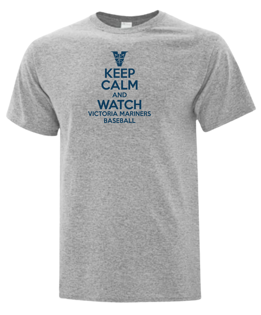 Victoria Mariners 'Keep Calm' Unisex and Youth Cotton Tshirt