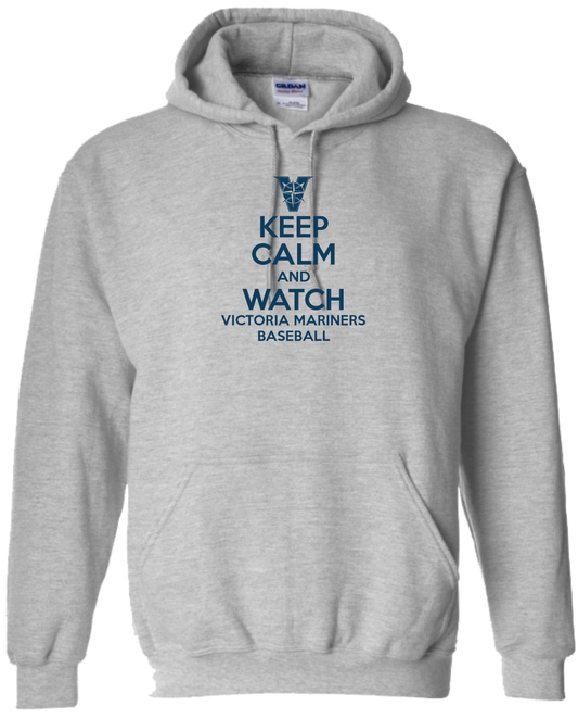 Victoria Mariners 'Keep Calm' Unisex and Youth Cotton Hoodie