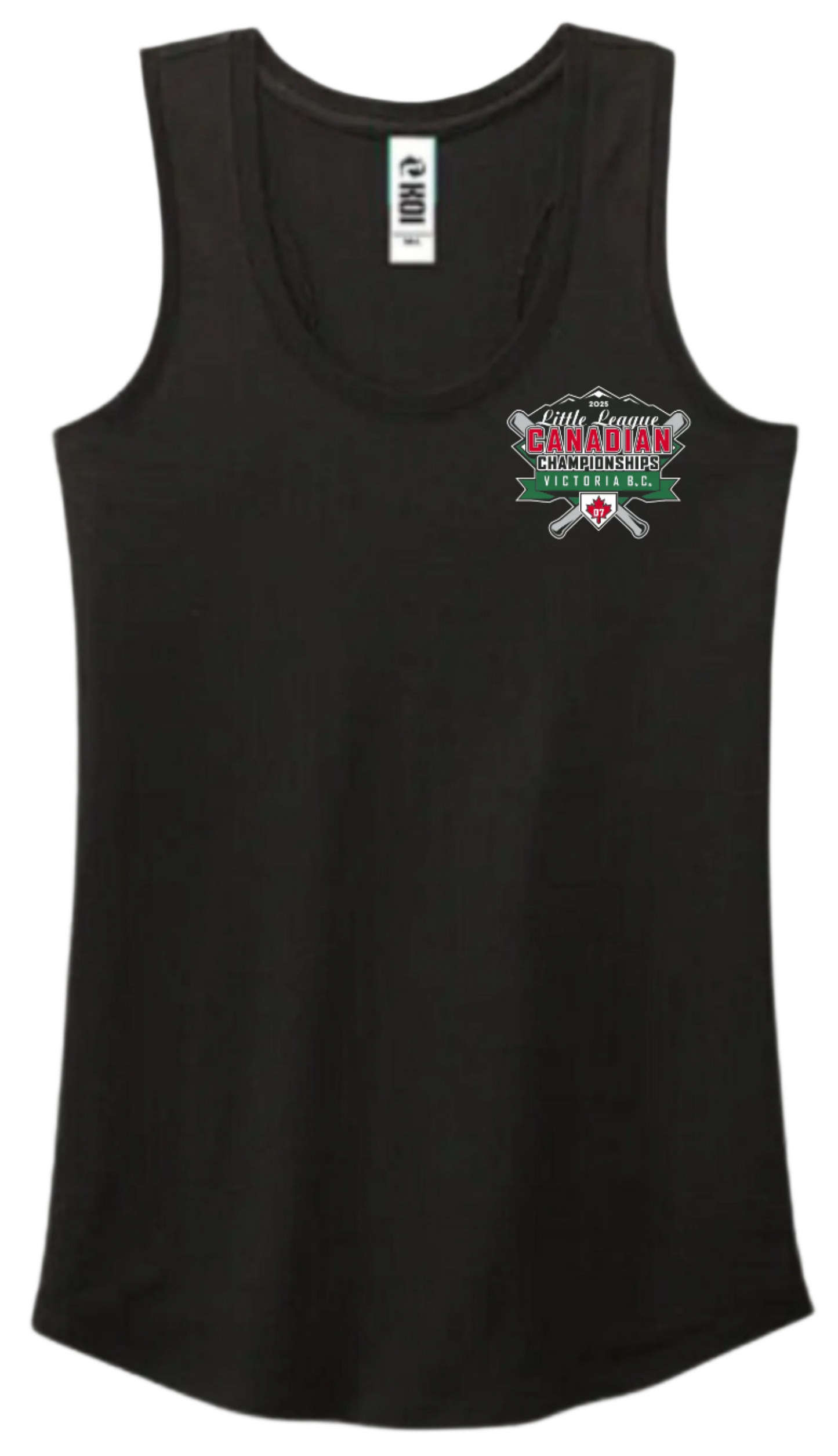 2025 Canadian Championships Ladies Black Tank Top