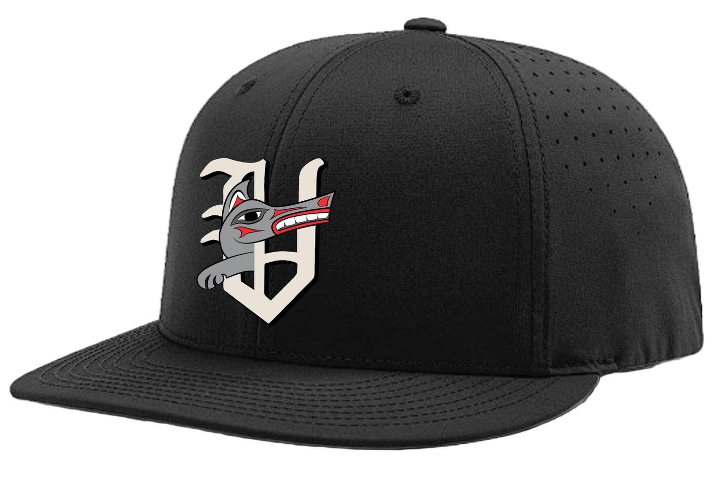 2025 Victoria Seawolves Baseball Richardson Custom Stretch Fit Hat SPECIAL DESIGN