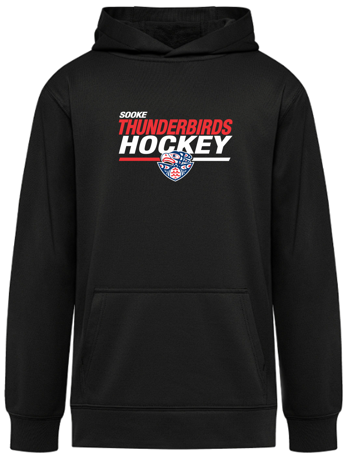 Sooke District Minor HOUSE Hockey Association Unisex and Youth Pullover DriFit Hoodie