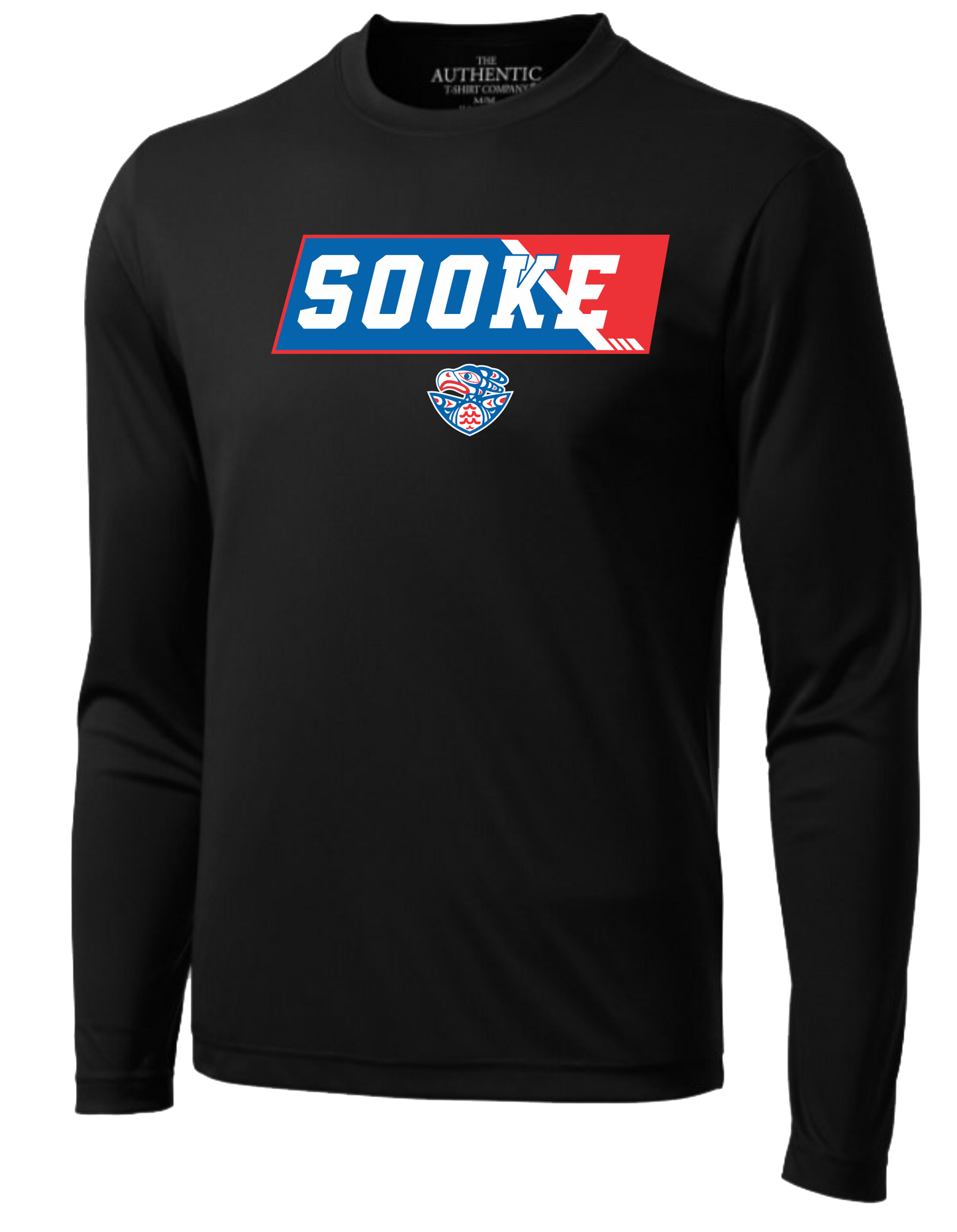 Sooke District Minor Hockey Association Unisex and Youth Long Sleeve DriFit Tshirt